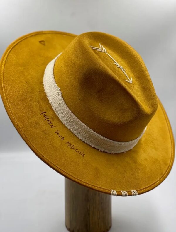 SUNKISS SUEDE UNISEX FEDORA - Image 2